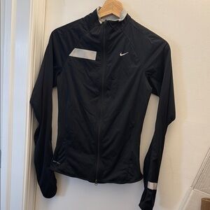 Nike Black Ski Jacket with Reflective Details